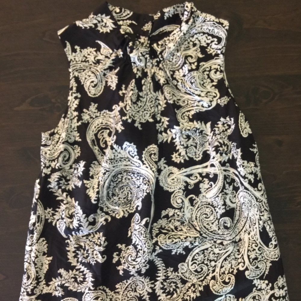 Jones New York Sleeveless Career Blouse Size 4